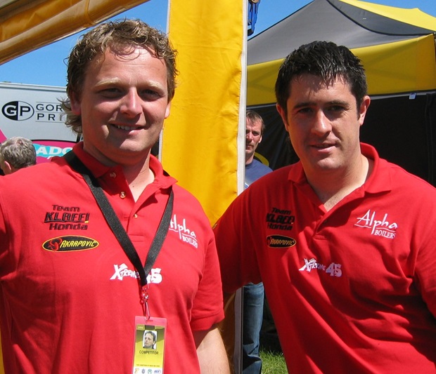 Klaus Klaffenboch and Martin Finnegan